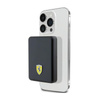 Ferrari Metal Logo MagSafe - Induction Power Bank 5000 mAh 15W MagSafe (Black)