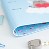 Pusheen - Raccoglitore A4 della collezione Purrfect Love (2 anelli, elastico)