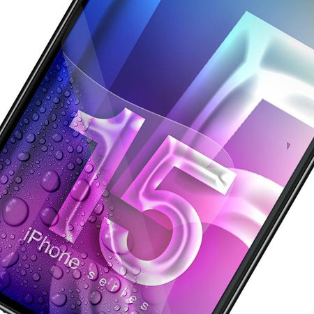 3mk Silky Matt Pro - Matt védőfólia iPhone 15 készülékhez