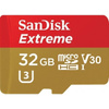 SanDisk Extreme microSDHC - 32 GB-os memóriakártya A1 V30 UHS-I U3 100/60 MB/s adapterrel