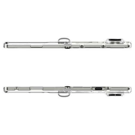 Spigen Ultra Hybrid Pro MagSafe - Case for Samsung Galaxy Z Fold 7 (Clear/White)