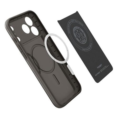 ETUI DO IPHONE 17 PRO MAX SPIGEN THIN FIT ORYGINALNE SZARE ELEGANCKIE