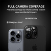 Crong Lens Shield - sklo na fotoaparát a objektiv pro iPhone 16 Pro / iPhone 16 Pro Max / iPhone 15 Pro / iPhone 15 Pro Max