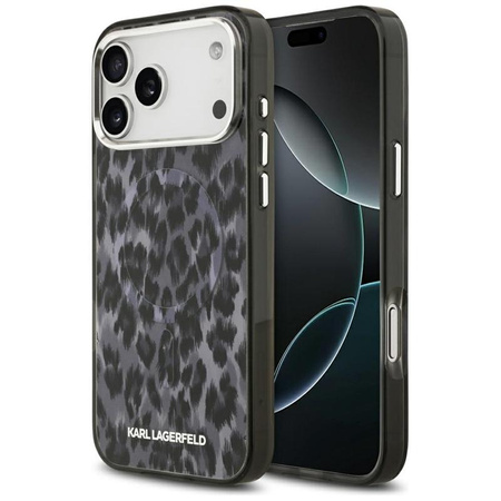 ETUI DO IPHONE 17 PRO MAX do MAGSAFE KARL LAGERFELD ORYGINALNE CZARNE MODNE
