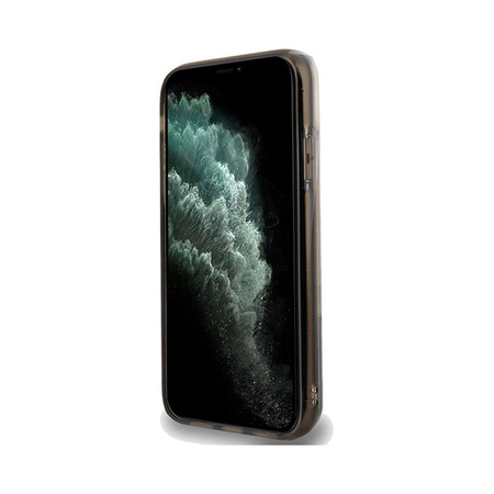 Karl Lagerfeld Liquid Glitter Choupette - iPhone 11 Case (Transparent)