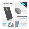 Speck Presidio2 Grip - Samsung Galaxy S24 Ultra Case (Charcoal Grey / Cool Bronze)