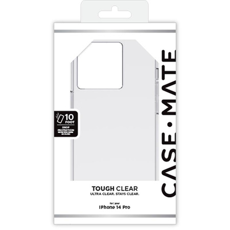 Pouzdro Case-Mate Tough Clear - iPhone 14 Pro (průhledné)