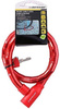 RED BICYCLE LOCK, for Bicycle, Dunlop, 80 cm
