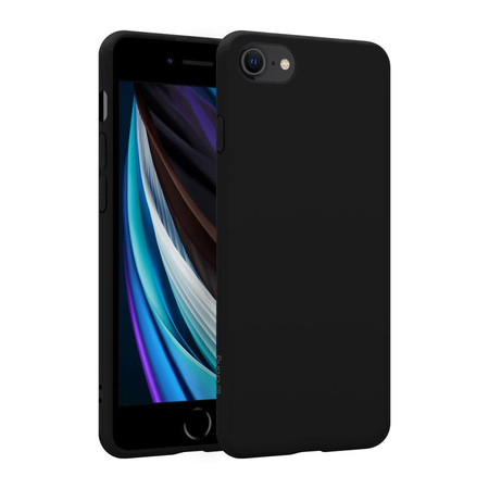 Crong Color Cover - Flexible Cover for iPhone 8/7 (Black)