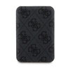 Guess Bundle Pack MagSafe 4G Metal Gold Logo - Case Set + Power Bank 5000mAh MagSafe iPhone 15 (black)