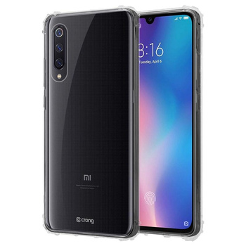 Crong Crystal Shield Cover - Etui Xiaomi Mi 9 (przezroczysty)