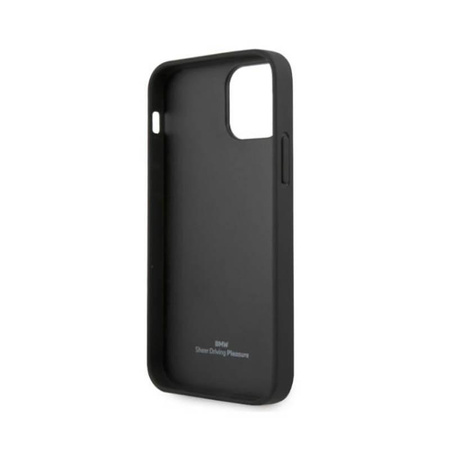 BMW Leather Perforate Sides - iPhone 12 / iPhone 12 Pro Case (black)