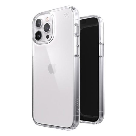 Speck Presidio Perfect-Clear - tok iPhone 13 Pro Max / iPhone 12 Pro Max készülékhez MICROBAN bevonattal (átlátszó)