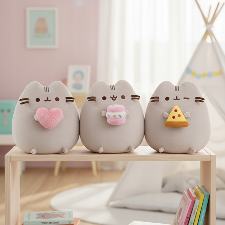 Pusheen - Plyšové zvířátko se zmrzlinovým sendvičem 24 cm