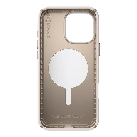 Speck Presidio2 Pro ClickLock & MagSafe - pouzdro pro iPhone 16 Pro Max (bělená kost / zlaté dědictví / hnědá líska)