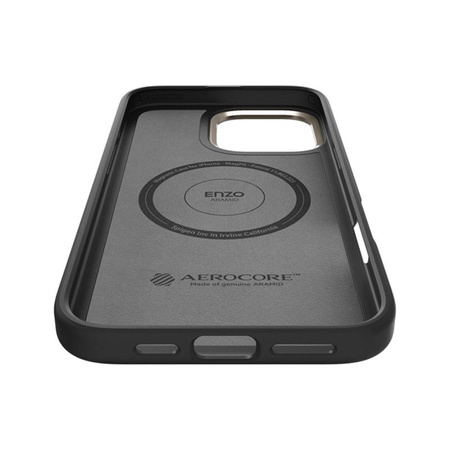 Spigen Enzo Aramid Mag MagSafe - Pouzdro iPhone 16 Pro Max (Black / Natural)