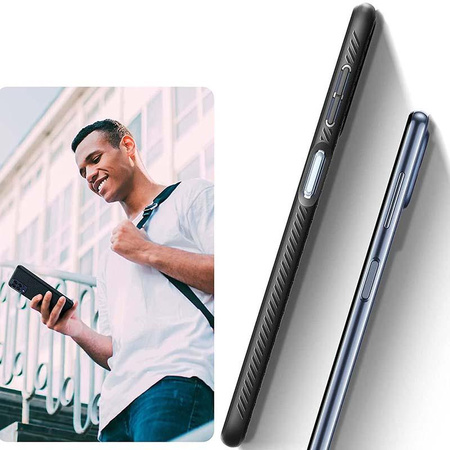 Spigen Liquid Air - pouzdro pro Samsung Galaxy M53 5G (černé)