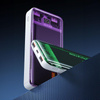 WEKOME WP-351 Vanguard Series - Power banka 20000 mAh PD 20W + QC 22,5W (zelená / průhledná)