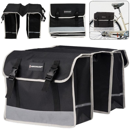 Dunlop - Dvojitá brašna na kolo / brašna na nosič zavazadel