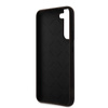 Guess Silicone Script Metal Logo - Etui Samsung Galaxy S22 (czarny)