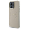 Guess Grained Ring MagSafe - iPhone 16 Pro Max Case (beige)