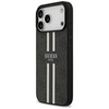 Guess 4G Printed Stripes MagSafe - Case iPhone 17 Pro Max (black)