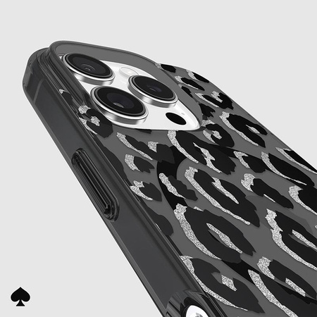 Kate Spade New York Protective MagSafe - Case for iPhone 16 Pro (City Leopard)