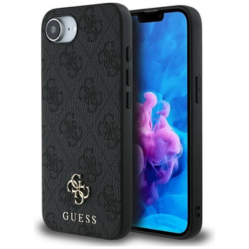 Guess 4G Small 4G and Classic MagSafe - Case for iPhone 16e (black)