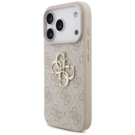 ETUI DO IPHONE 17 PRO GUESS RÓŻOWE ELEGANCKIE MODNE CASE PLECKI