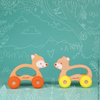 Janod - Baby Pop Holzfahrzeug-Teddybär