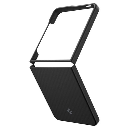 Spigen Airskin Aramid – Hülle für Samsung Galaxy Z Flip 7 (Schwarz)