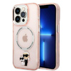 Karl Lagerfeld IML NFT Karl & Choupette Magsafe - Coque iPhone 14 Pro Max (rose)