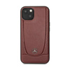Mercedes Leather Urban Line - Étui pour iPhone 15 (rouge)