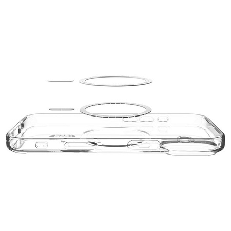 ETUI DO IPHONE 17 do MAGSAFE SPIGEN ULTRA HYBRID ORYGINALNE PRZEZROCZYSTE