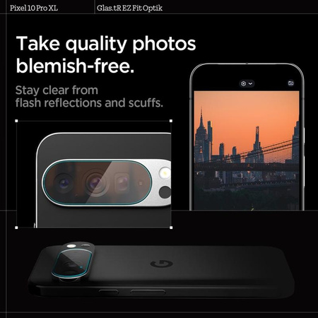 SZKŁO HARTOWANE NA APARAT DO GOOGLE PIXEL 10 PRO XL SPIGEN SZYBKA 9H 2 SZT