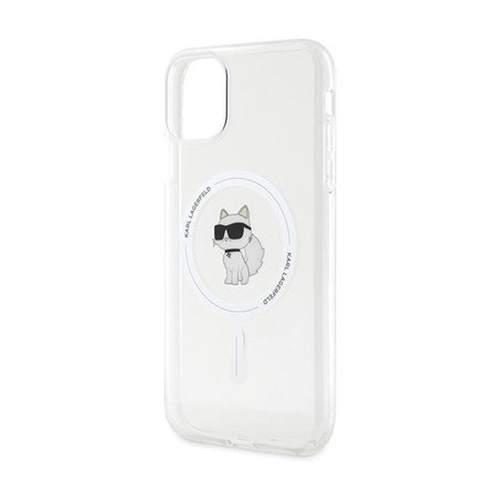 Karl Lagerfeld IML Choupette MagSafe - Hülle für iPhone 11 (Transparent)