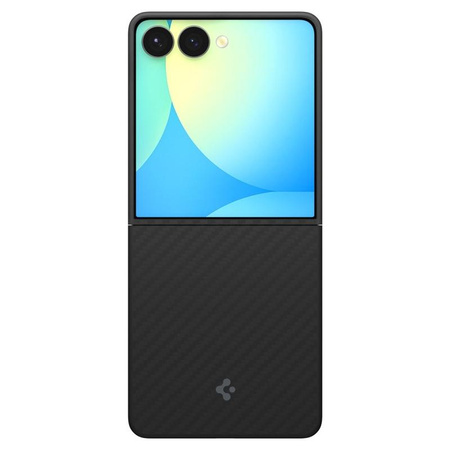 Spigen Airskin Aramid – Pouzdro pro Samsung Galaxy Z Flip 7 (Černé)