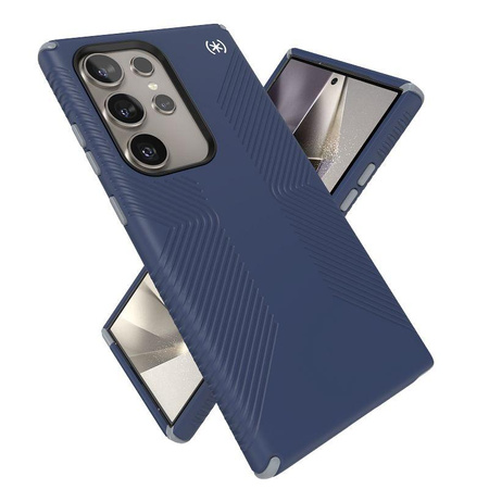 Speck Presidio2 Grip - Samsung Galaxy S24 Ultra Case (Coastal Blue / Dust Grey)