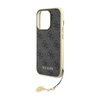 Collection Guess 4G Charms - Coque pour iPhone 15 Pro (gris)