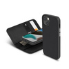 Moshi Overture - 3-in-1 iPhone 13 mini Flip Case (antibakterielles NanoShield™) (Jet Black)