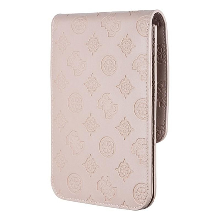 Guess 4G Peony Wallet Bag - taška s přihrádkou na smartphone (světle růžová)