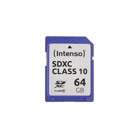 Intenso SDXC - Carte mémoire 64 GB Class 10 10/25 MB/s