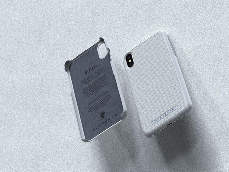 Nordic Elements Original Idun - Coque en matériau pour iPhone Xs Max (Gris clair)