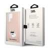 Karl Lagerfeld Silicone NFT Choupette - Samsung Galaxy S23 Ultra Case (pink)