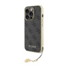 Kolekce Guess 4G Charms - pouzdro na iPhone 15 Pro (šedé)