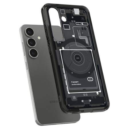 Spigen Ultra Hybrid MagSafe - étui pour Samsung Galaxy S25 (Zero One Black)