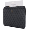 Guess 4G Zipper Pocket Triangle Logo Sleeve - 14" Notebook Case (black)