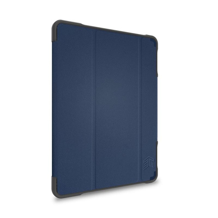 STM Dux Plus Duo - Étui blindé pour iPad 10.2" (2021-2019) MIL-STD-810G avec chargement de l'Apple Pencil (Bleu nuit)
