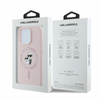 Karl Lagerfeld Silicone Karl & Choupette Ring MagSafe - Case iPhone 16 Pro (pink)