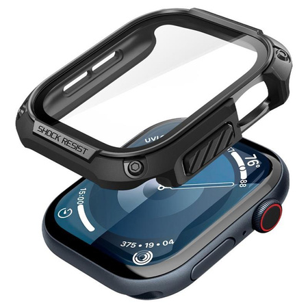 Spigen Tough Armor - tok Apple Watch 10 46 mm-es órához (fekete)